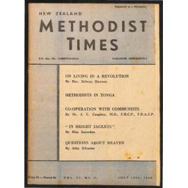The New Zealand Methodist Times (Vol. 51 No. 6) - 16 July 1960