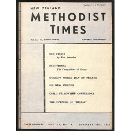 The New Zealand Methodist Times (Vol. 51 No. 19) - 28 January 1961