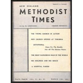 The New Zealand Methodist Times (Vol. 51 No. 22) - 11 March 1961