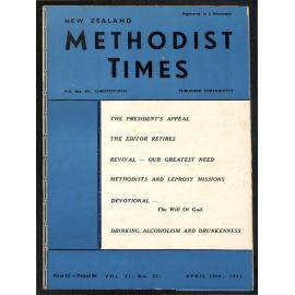 The New Zealand Methodist Times (Vol. 51 No. 25) - 22 April 1961