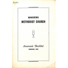 Manurewa Methodist Church - Souvenir Booklet - February, 1959