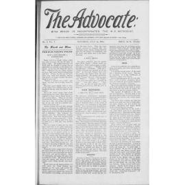 The Advocate - 14th July 1894