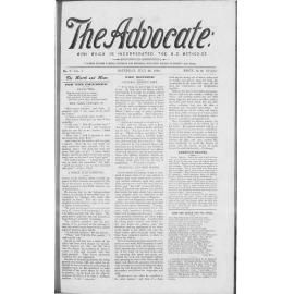 The Advocate - 28th July 1894