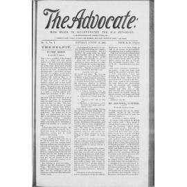 The Advocate - 18th August 1894