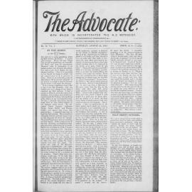 The Advocate - 25th August 1894