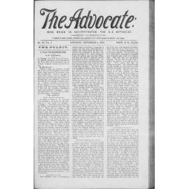 The Advocate - 1st September 1894