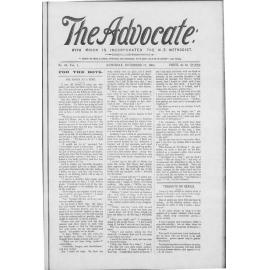 The Advocate - 17th November 1894