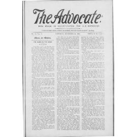 The Advocate - 29th December 1894