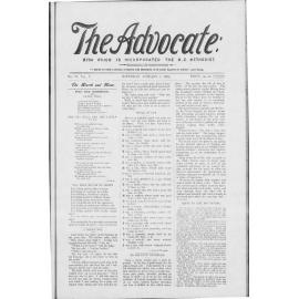 The Advocate - 5th January 1895