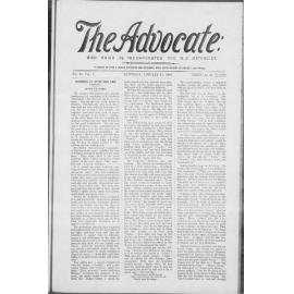 The Advocate - 19th January 1895