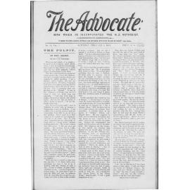 The Advocate - 9th February 1895