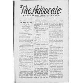 The Advocate - 9th March 1895