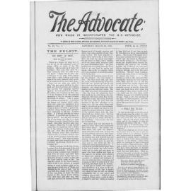 The Advocate - 30th March 1895