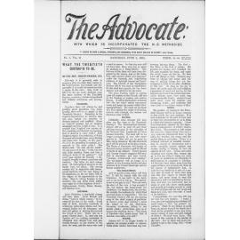 The Advocate - 8th June 1895