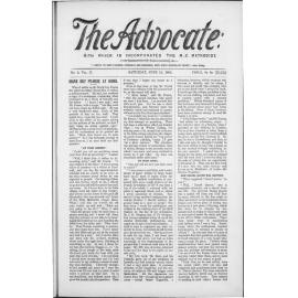 The Advocate - 15th June 1895