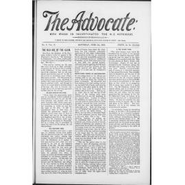 The Advocate - 22nd June 1895