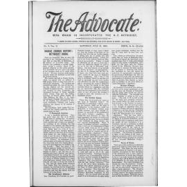The Advocate - 27th July 1895