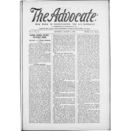 The Advocate - 3rd August 1895