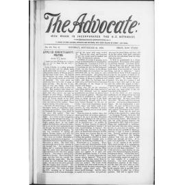 The Advocate - 21st September 1895