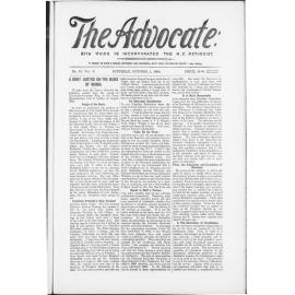 The Advocate - 5th October 1895