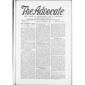 The Advocate - 19th October 1895