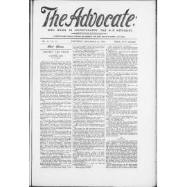 The Advocate - 21st December 1895