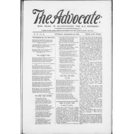 The Advocate - 28th December 1895