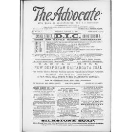 The Advocate - 11th January 1896
