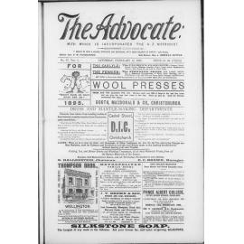 The Advocate - 15th February 1896