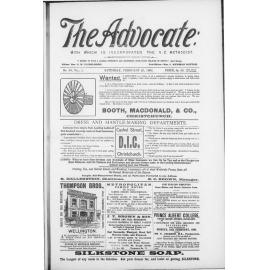 The Advocate - 29th February 1896