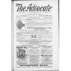 The Advocate - 14th March 1896