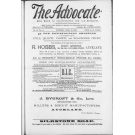 The Advocate - 18th April 1896