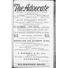 The Advocate - 11th July 1896