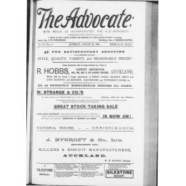 The Advocate - 29th August 1896