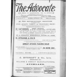 The Advocate - 5th September 1896