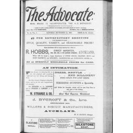 The Advocate - 12th September 1896