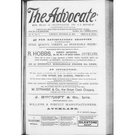 The Advocate - 26th September 1896
