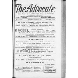 The Advocate - 3rd October 1896