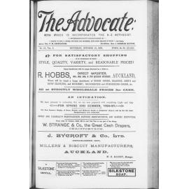 The Advocate - 10th October 1896
