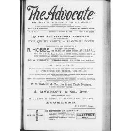 The Advocate - 31st October 1896
