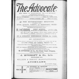 The Advocate - 7th November 1896