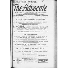 The Advocate - 14th November 1896