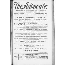 The Advocate - 12th December 1896